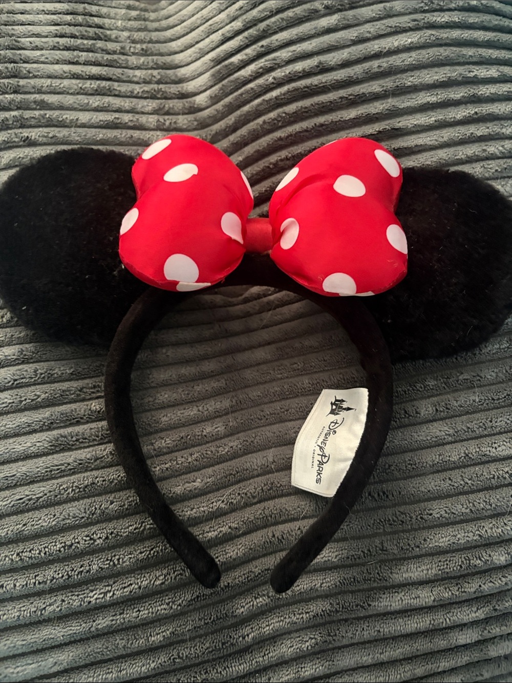 Disney Red Polka Dot Minnie Mouse Ear Headband